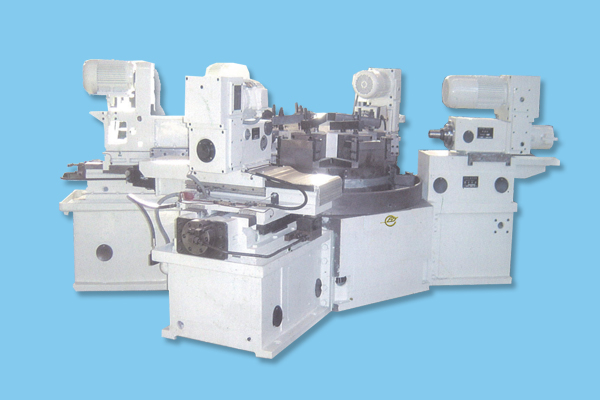 數控六工位(wèi)回轉工作台(tai)組合機床